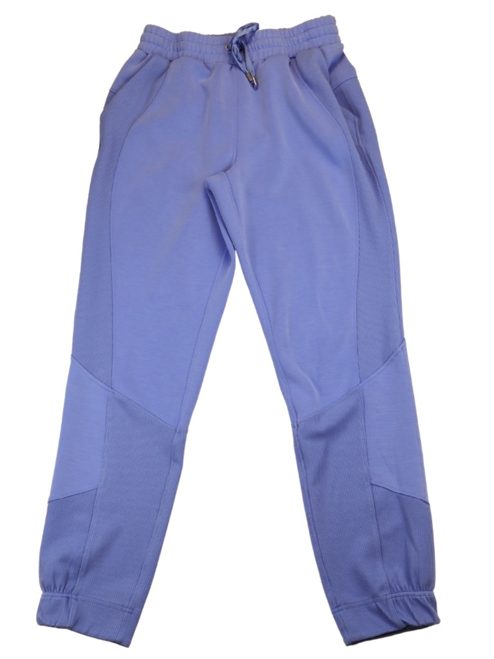 AS Revival Periwinkle Rib Panel Joggers Medium Soft Lounge Pants